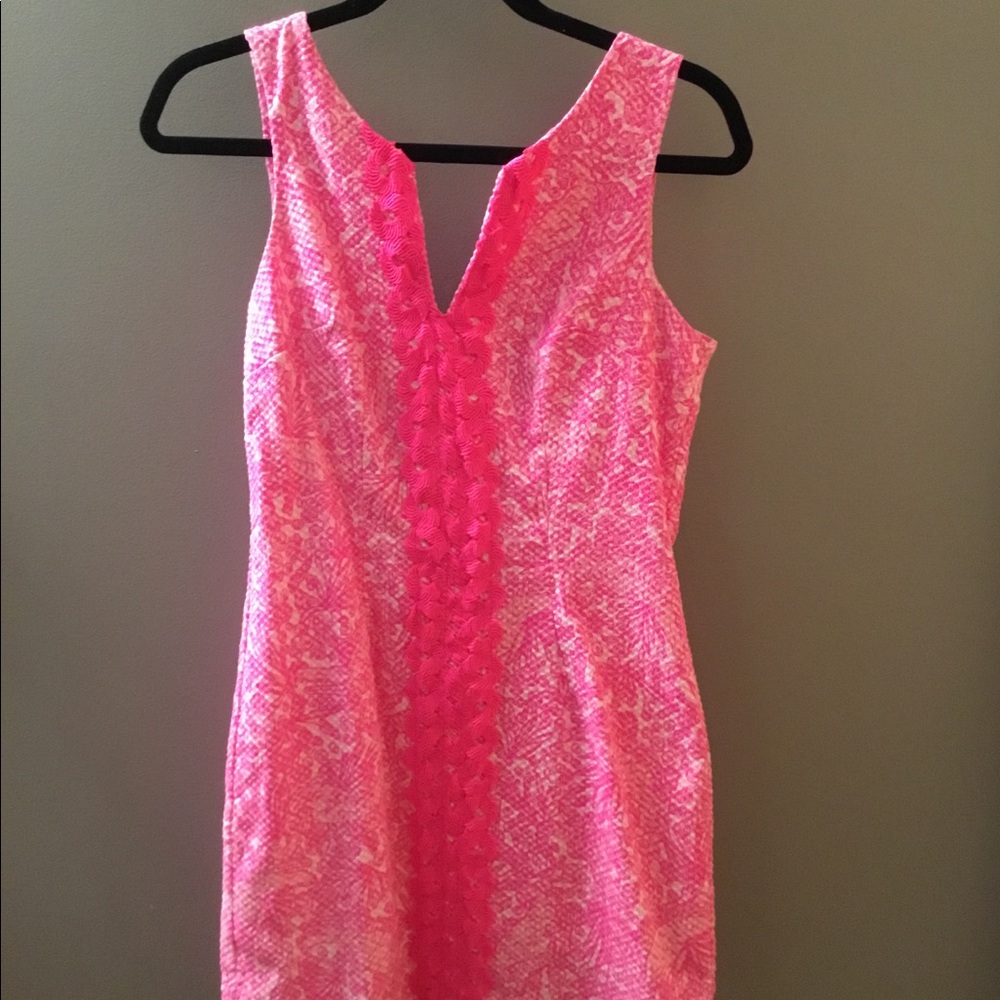 Lilly Pulitzer for Target pink shift dress size 4